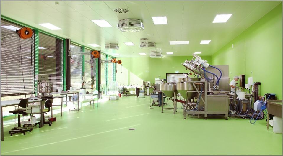 Ein Bild des Innenraums der Produktion der artefactum gmbh